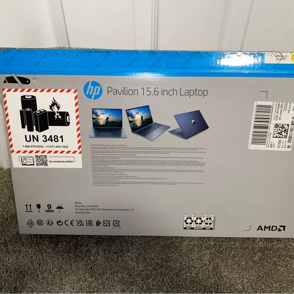 HP Pavilion 15.6 Laptop (New)